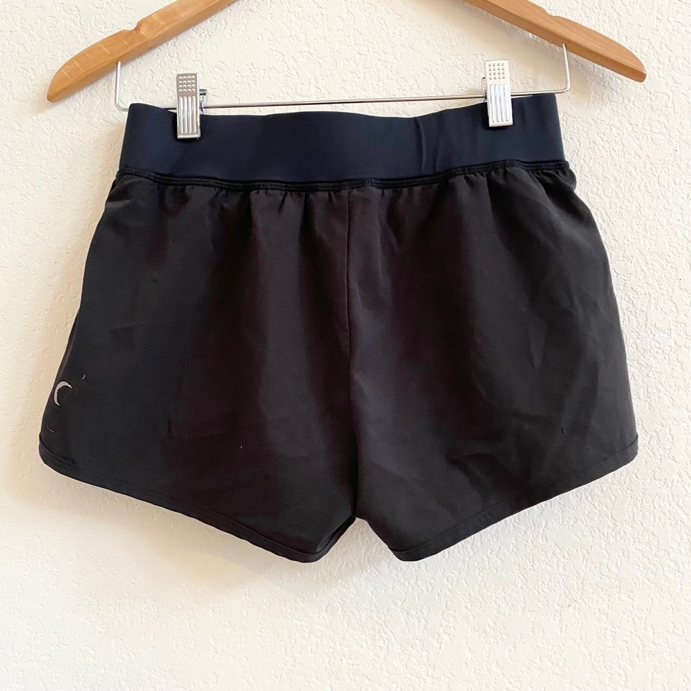 Zyia Active Black Running Shorts Athletic Workout‎ Athleisure Women's Size S